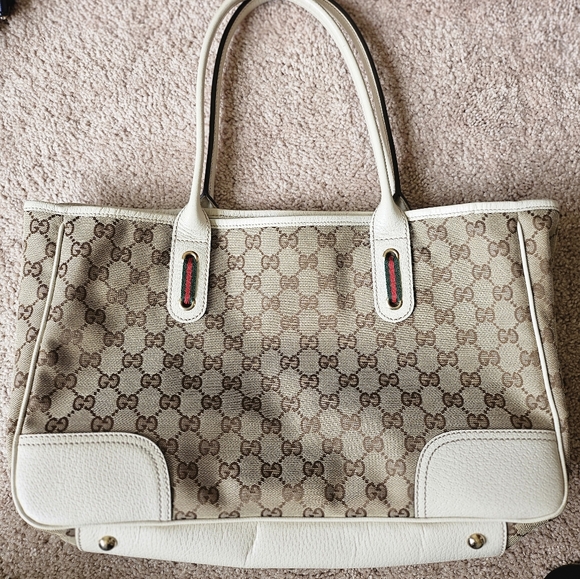 GUCCI Monogram Princy Tote off white - Picture 3 of 16